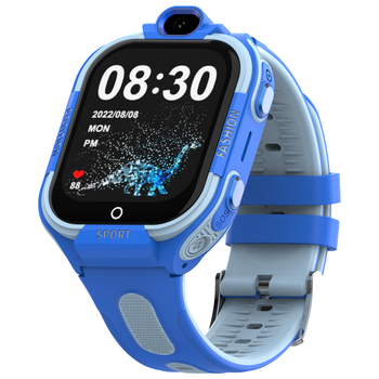 Смарт-годинник дитячий Wonlex KT35 з камерою WI-FI GPS SIM-карта силіконовий ремінець Blue (17977)