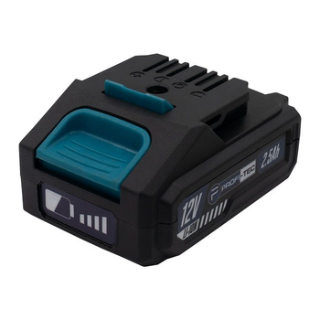 Батарея PROFI-TEC PT1225 для поліровки PPM-8012SCP, 12V 2.5Aг високострумова 10C з індикатором (006722)