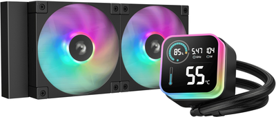 System chłodzenia wodnego DeepCool LQ240 Black (R-LQ240-BKLSMW-G-1)