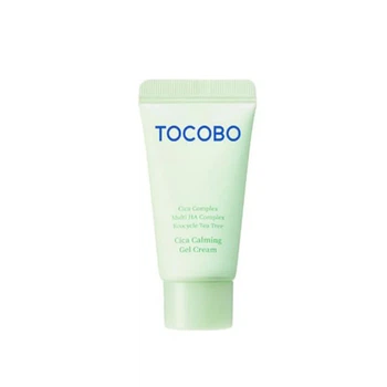 Успокаивающий крем-гель для лица с экстрактом центеллы Tocobo Cica Calming Gel Cream миниатюра 15 мл