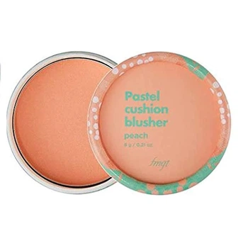 Рум'яна парфумовані The Face Shop Lovely Meex Pastel Cushion Blusher колір персик 01 Peach 6 г