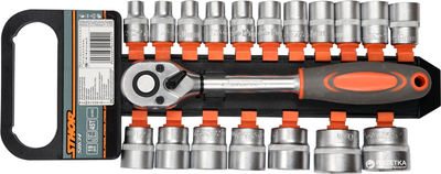 Zestaw nasadek STHOR 1/2" 18 szt. (5906083025921)