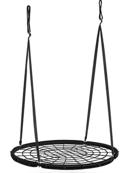 Садова гойдалка Neo-Sport Лелече гніздо NS-104 100 см Чорна (5903890627188)