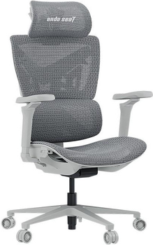 Крісло геймерське Anda Seat X-Air Mega Size XL Mesh Gray (AD-WY-01-GGF)