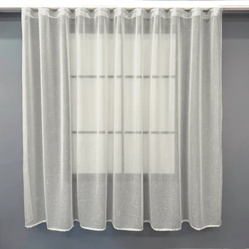 Тюль VR-Textil 876т Лен Бежевый 270х170 см (43-288)