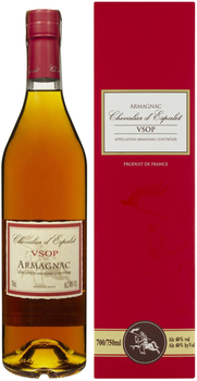 Арманьяк Chevalier d'Espalet VSOP 0.7 л 40% у подарунковій упаковці (3219940005502)
