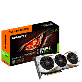 Відеокарта GeForce GTX 1080 Ti 11GB Gigabyte Gaming OC (GV-N108TGAMING OC-11GD) Б/В
