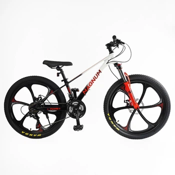 Велосипед Спортивний Corso MAGNUM 24" дюймів MN-24255 рама магнієва 11'' обладнання Shimano 21 швидкість