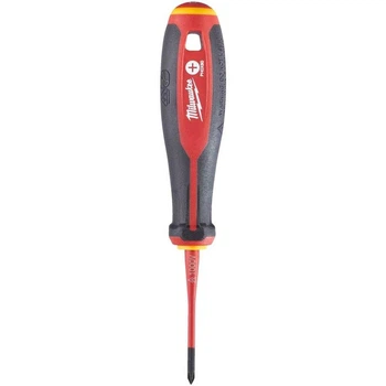 Отвертка VDE диэлектрическая Milwaukee PH0 x 60 (4932478720)
