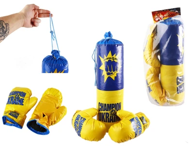 Боксерский набор Danko toys детский средний Украина 49х24х12 см (M-UA)