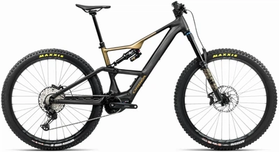 Велосипед 29" Orbea RISE LT H10 (2025) diamond black/splash olive green matt, L, (арт.S33507ST-C)