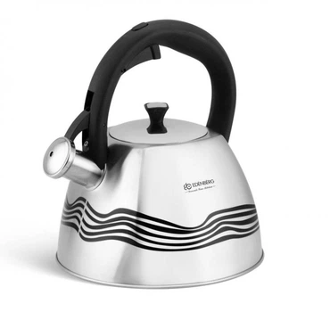 Чайник Edenberg со свистком 3,0 л из нержавеющей стали меняет цвет (EB-3542)