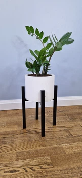 Подставка для вазона, цветов 20.3x30 см из дерева WoodDecor черная
