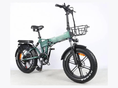 Електровелосипед Фетбайк TRIGO 20 дюймів (1200W, 48V,24Ah) Бірюзовий