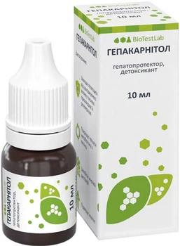 Кормова добавка БІОТЕСТЛАБ Гепакарнітол 10 мл