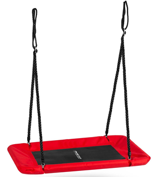Huśtawka Neo-Sport Bocianie gniazdo Swingo 110 x 70 cm Czerwona (5903890627232)