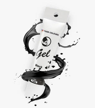 Гелевый пищевой краситель Food Colours T-080, Чёрный, 30 г