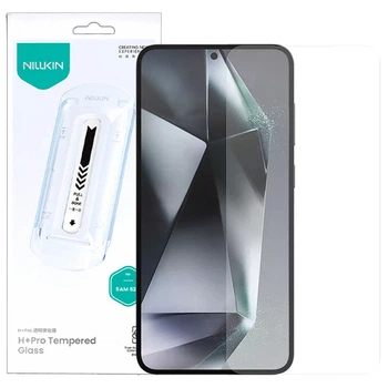 Защитное стекло Nillkin (H+ PRO) для Samsung Galaxy S25 (+ аппликатор) Прозрачный