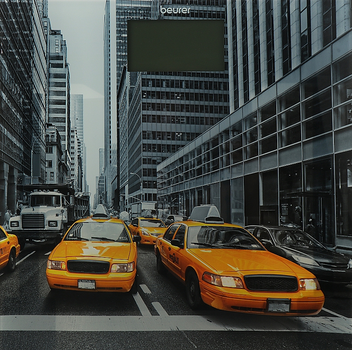 Весы стеклянные напольные с фотопечатью Нью-Йорка - Beurer GS 203 New York (808320-27062367)