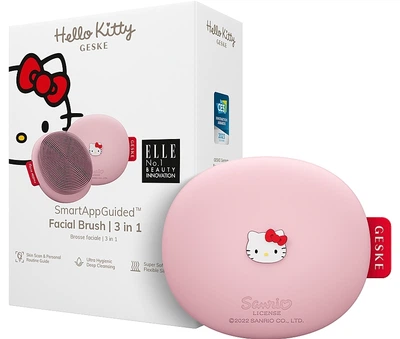 Щітка для обличчя, рожева - Geske Facial Brush In 1 By Hello Kitty (1448113-27237077)