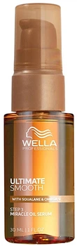 Масло-сыворотка для волос со скваланом и омега-9 - Wella Professionals Ultimate Smooth Miracle Oil Serum, sample 3ml (1436082-30739105)
