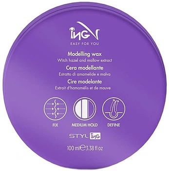 Моделювальний віск-павутинка — ING Professional Styl-ING Modeling Wax 100ml (1286206-574982734-2)