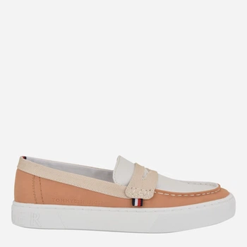 Жіночі мокасини Tommy Hilfiger 321952354 41 Темно-бежевий/Білий (1159837285)