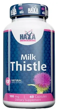 Розторопша Силімарін Haya Labs Milk Thistle 100 мг 60 капс