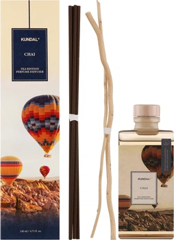 Аромадифузор для дому Kundal Tea Edition Perfume Diffuser Chai Екзотичний чорний чай 140 мл (8809809428259)