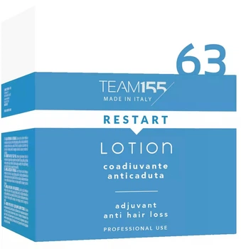 Ампулы против выпадения волос Team 155 Restart 63 Adjuvant Anti-Hair Loss Lotion 12х10 мл