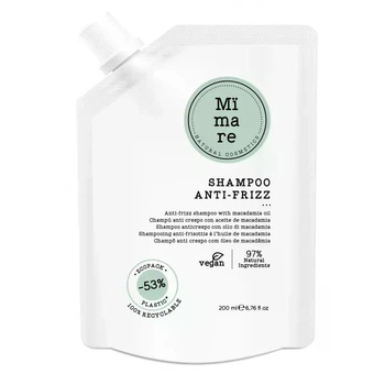 Шампунь разглаживающий для волос с маслом макадамии Mimare Anti-Frizz Shampoo 200 мл