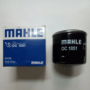 Фильтр масляный OP629/2 MAHLE OC 1051 (OC244) FORD FOCUS 1.6 06->