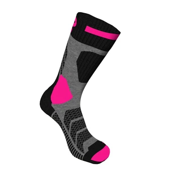 Носки для туризму жіночі K2 ICE SKATING 39-42 Antra/neon fuxia (12711)