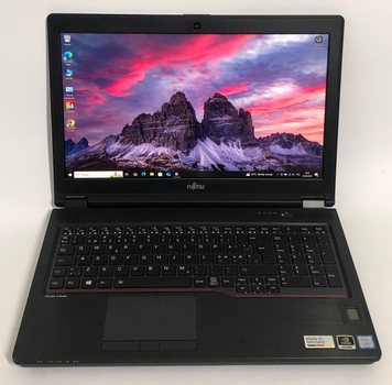 Ноутбук Fujitsu Celsius H780 - 15,6" FullHD IPS / i7-8750H / 16GB / 512gb ssd / nVidia Quadro P1000, 4GB, подсветка клавиатуры, Б/у