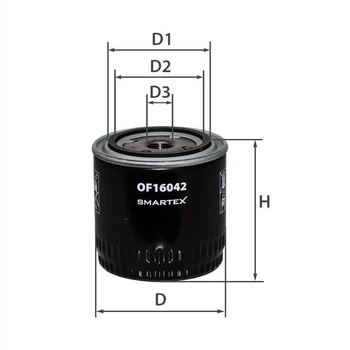 Фильтр масла ВАЗ 2101 Smartex (OF16042) Demi - Гарант Качества SMARTex (OF16042)