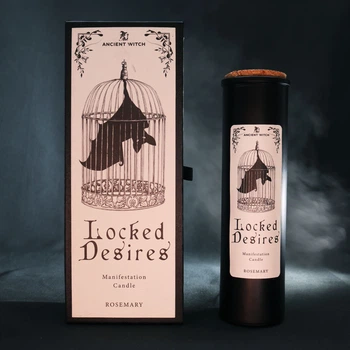 Свічка "Замкнені Бажання" (Locked Desires) на розблокування прихованих бажань у склі 06911