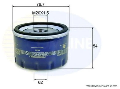 Оливний фільтр Comline Alfa Romeo, Dacia, Lada, Lancia, Mitsubishi, Nissan, Opel, Renault, Suzuki, Vauxhall (аналог WL7254/OC467) (EOF025)