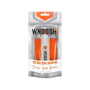 Спрей для очистки Whoosh! Screen Shine GO XL 100ml, microfiber 14x14cm (1FG100ENFR/1FG100XLENFR)