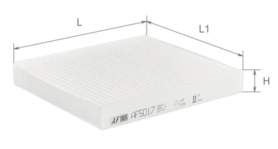 Фильтр салона Alpha Filter CITROEN C4 Aircross; FIAT Fullback; PEUGEOT 4007; 4008; ISUZU D-MAX; MITSUBISHI L 200; Outlander II(III); Pajero Sport III; Lancer VIII; ASX (AF5017)