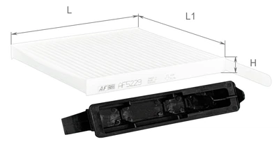 Фильтр салона Alpha Filter DACIA Duster I; Sandero; Logan; RENAULT Duster I; Sandero;Twingo II; Wind; Modus; Clio III (AF5229)
