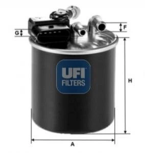 Паливний фільтр UFI (24.151.00)