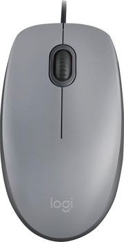 Мышка Logitech M110 Silent USB Mid Gray (910-006760)