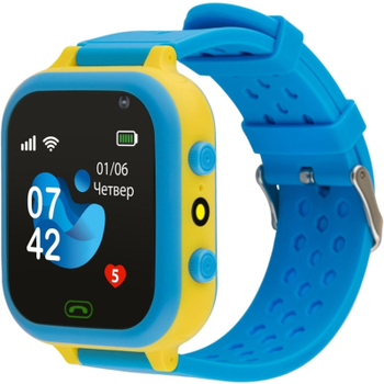 Смарт-часы AmiGo GO009 Blue Yellow (996383)
