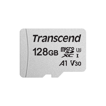 Карта памяти Transcend 128GB microSDXC class 10 UHS-I U3 A1 (TS128GUSD300S)