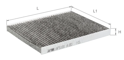 Фильтр салона Alpha Filter HYUNDAI ix20; KIA Venga угольный (AF5181a)