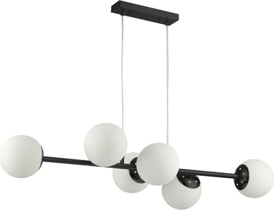 Підвісна люстра DPM SL-0029 6 x E27 Black (5906881230916)