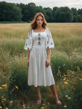 Плаття - вишиванка Wear me S Молочний (14_25_469_11353)