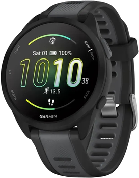 Smartwatch Garmin Forerunner 165 GPS Black/Slate Grey (010-02863-20)
