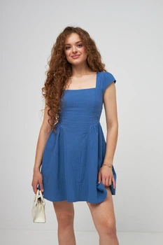 Сукня міні Wear me L Синій (джинсовий) (14_25_WM011_11565)