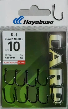 Крючок карповый Hayabusa K-1 BN №10 (10 шт./уп.)